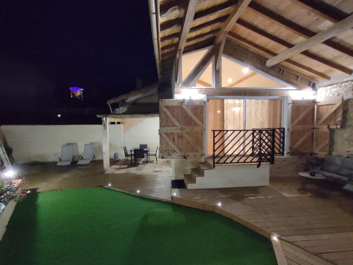 Gite Le Jardin Secret Et Gite Au Temps Suspendu Montpezat  Exterior foto