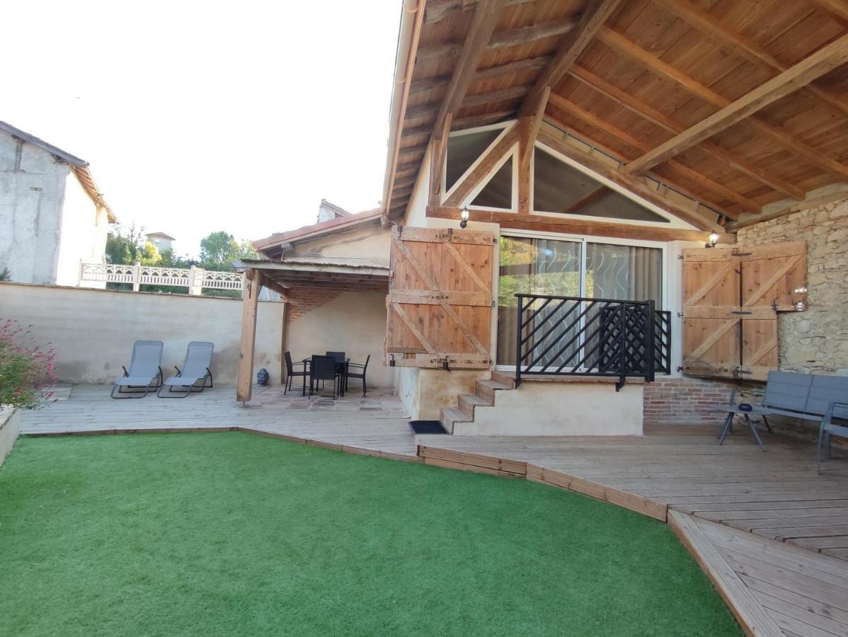 Gite Le Jardin Secret Et Gite Au Temps Suspendu Montpezat  Exterior foto